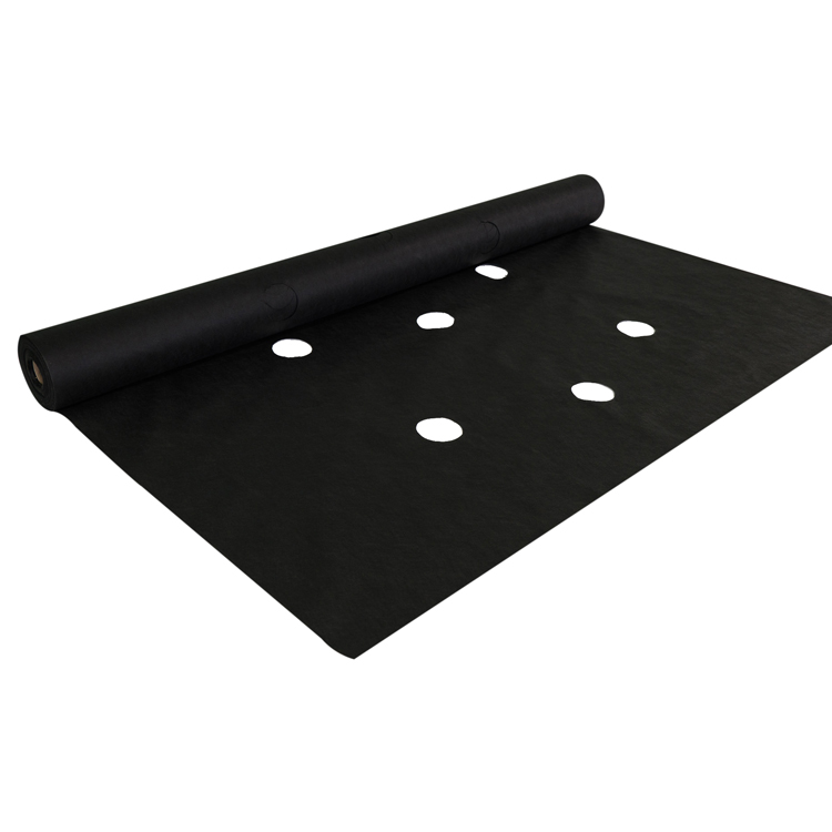 Qi10MAX9°　ARCHELON Black Out　50X Агроволокно черное 50 с перфорацией 1,6х50 м - 3 ряда перфорации